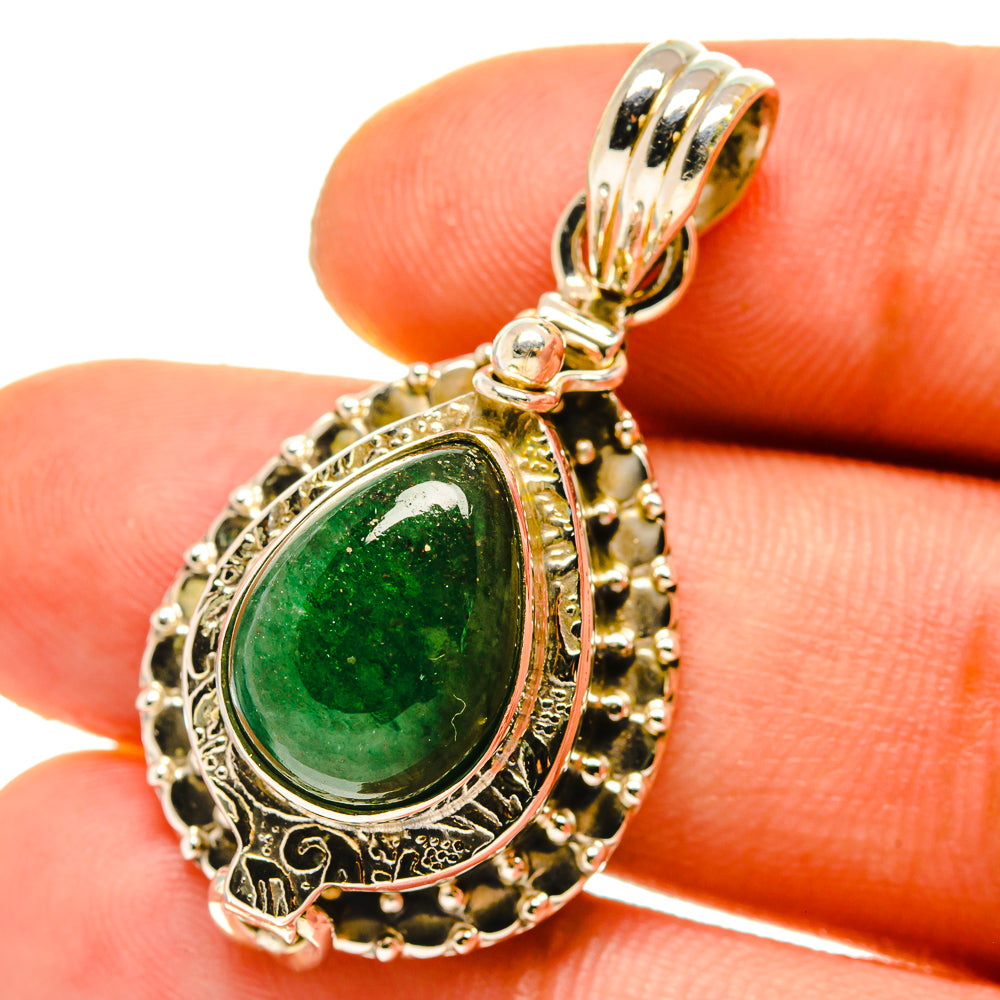 Green Aventurine Pendants handcrafted by Anasilvercos - PD759982