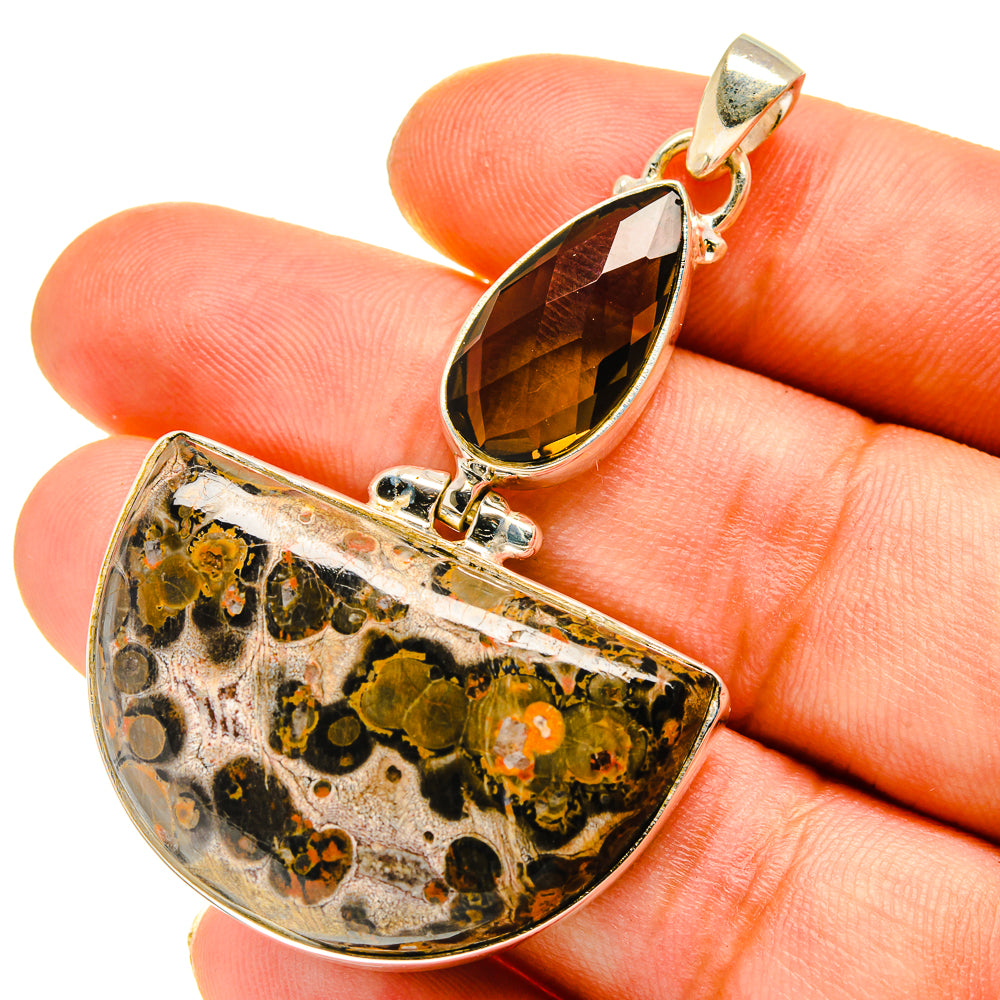 Poppy Jasper Pendants handcrafted by Anasilvercos - PD760003