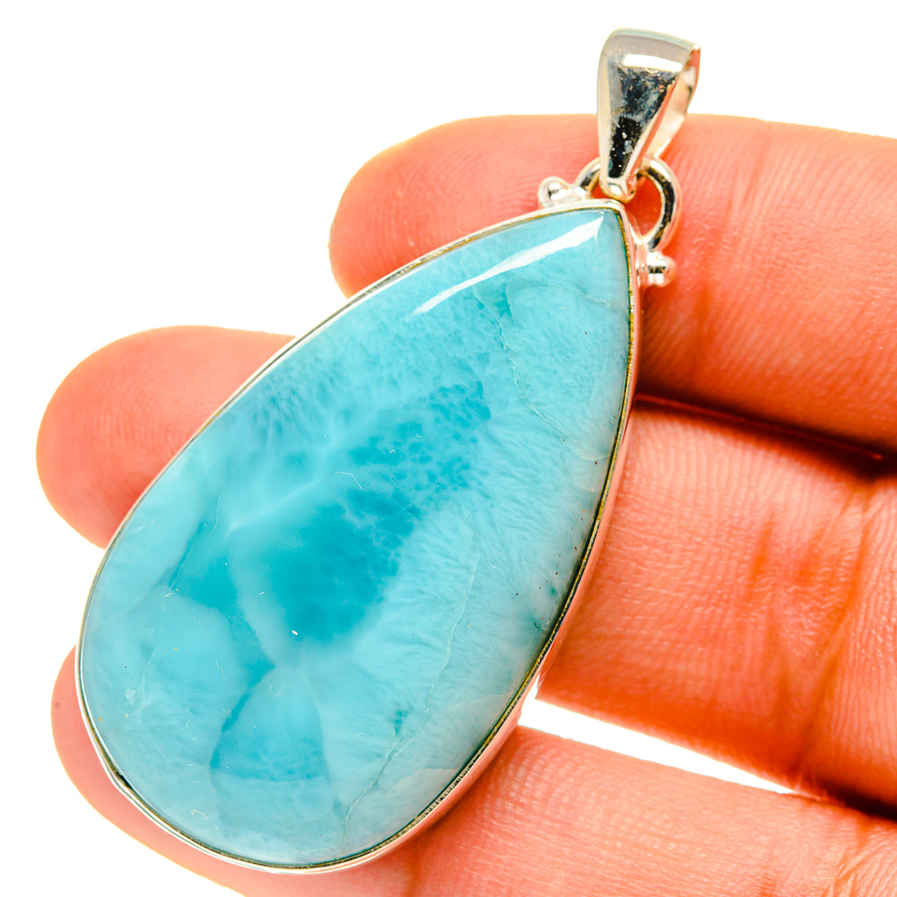 Larimar Pendants handcrafted by Anasilvercos - PD760008