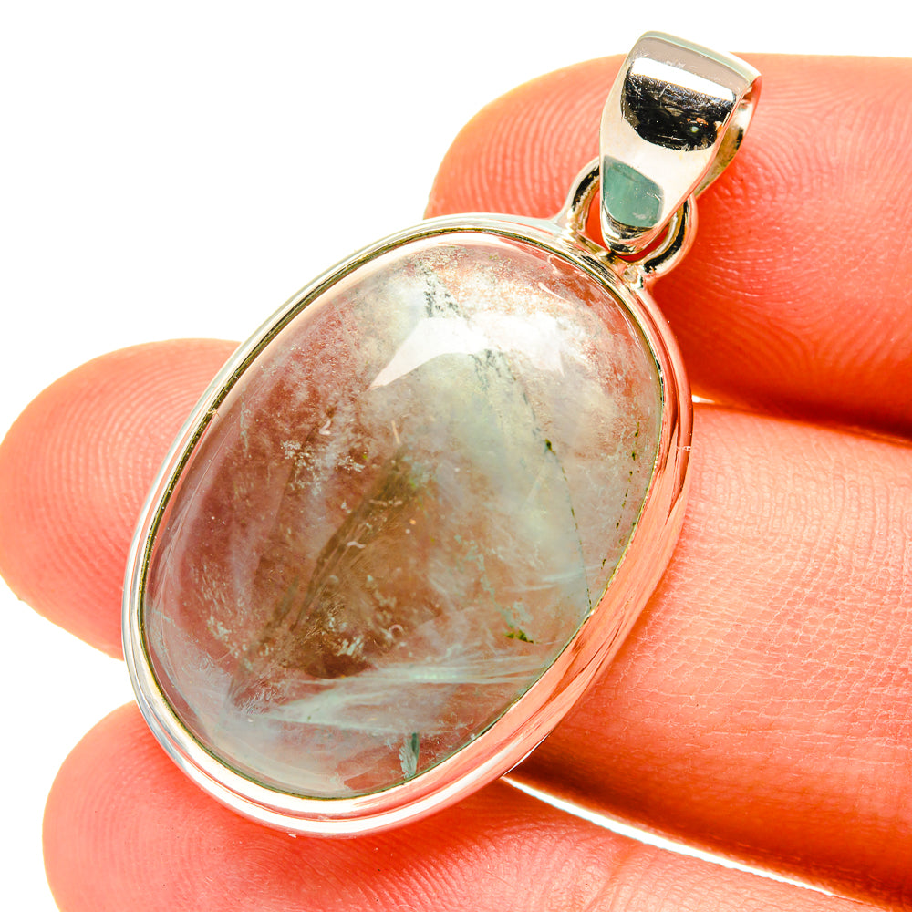 Blue Fluorite Pendants handcrafted by Anasilvercos - PD760023