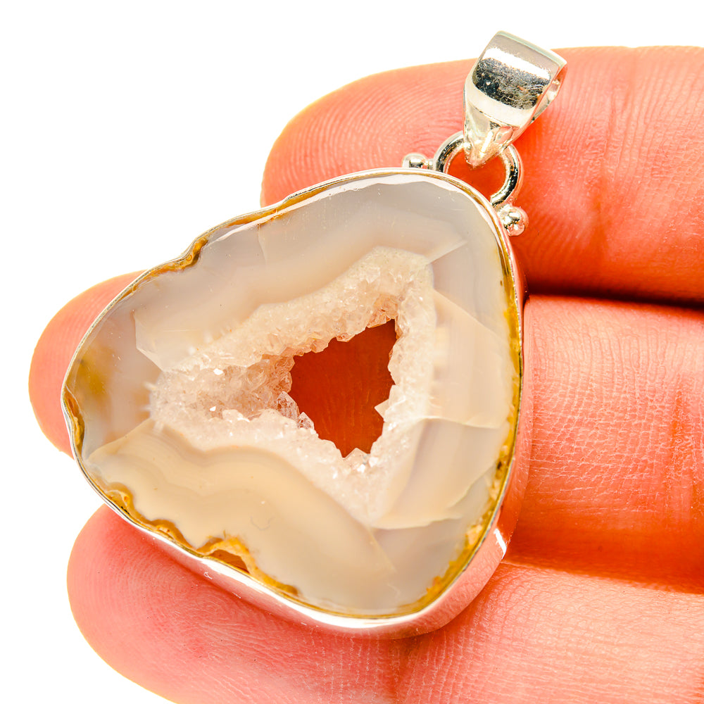 Geode Slice Pendants handcrafted by Anasilvercos - PD760024