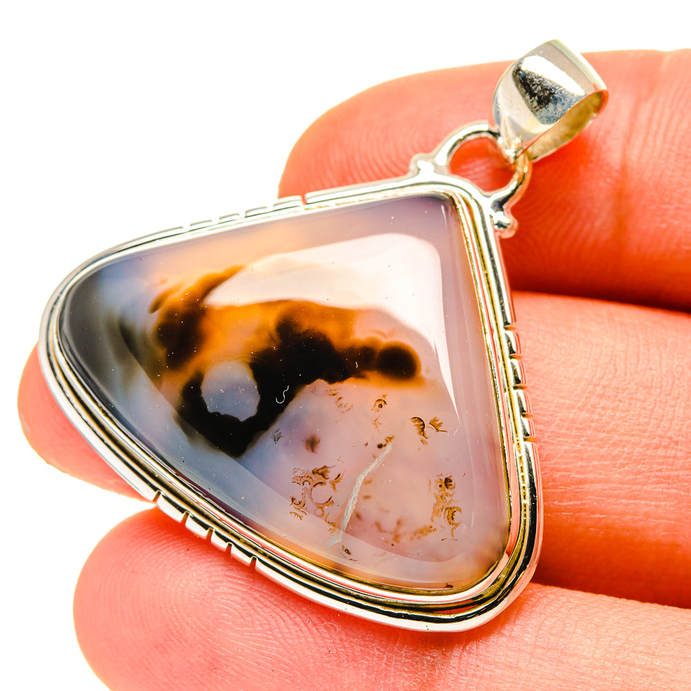 Montana Agate Pendants handcrafted by Anasilvercos - PD760026
