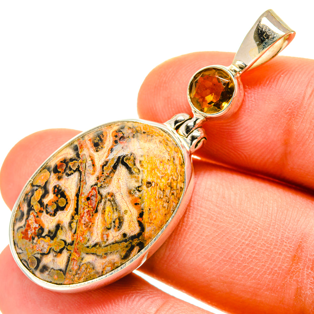 Poppy Jasper Pendants handcrafted by Anasilvercos - PD760035