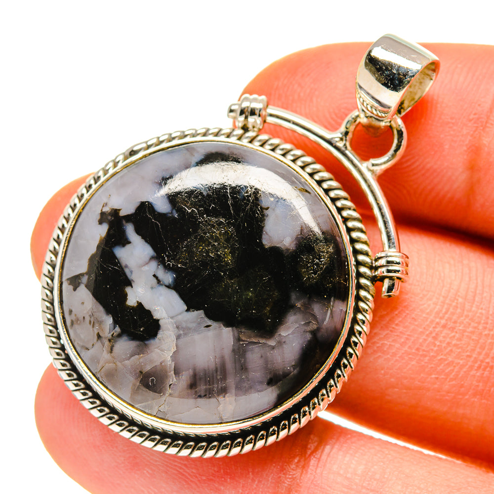 Gabbro Stone Pendants handcrafted by Anasilvercos - PD760041