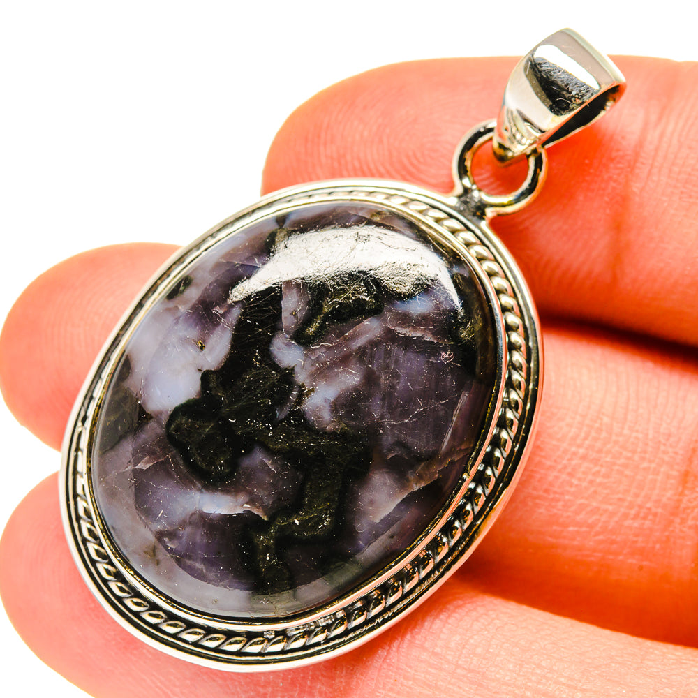 Gabbro Stone Pendants handcrafted by Anasilvercos - PD760050