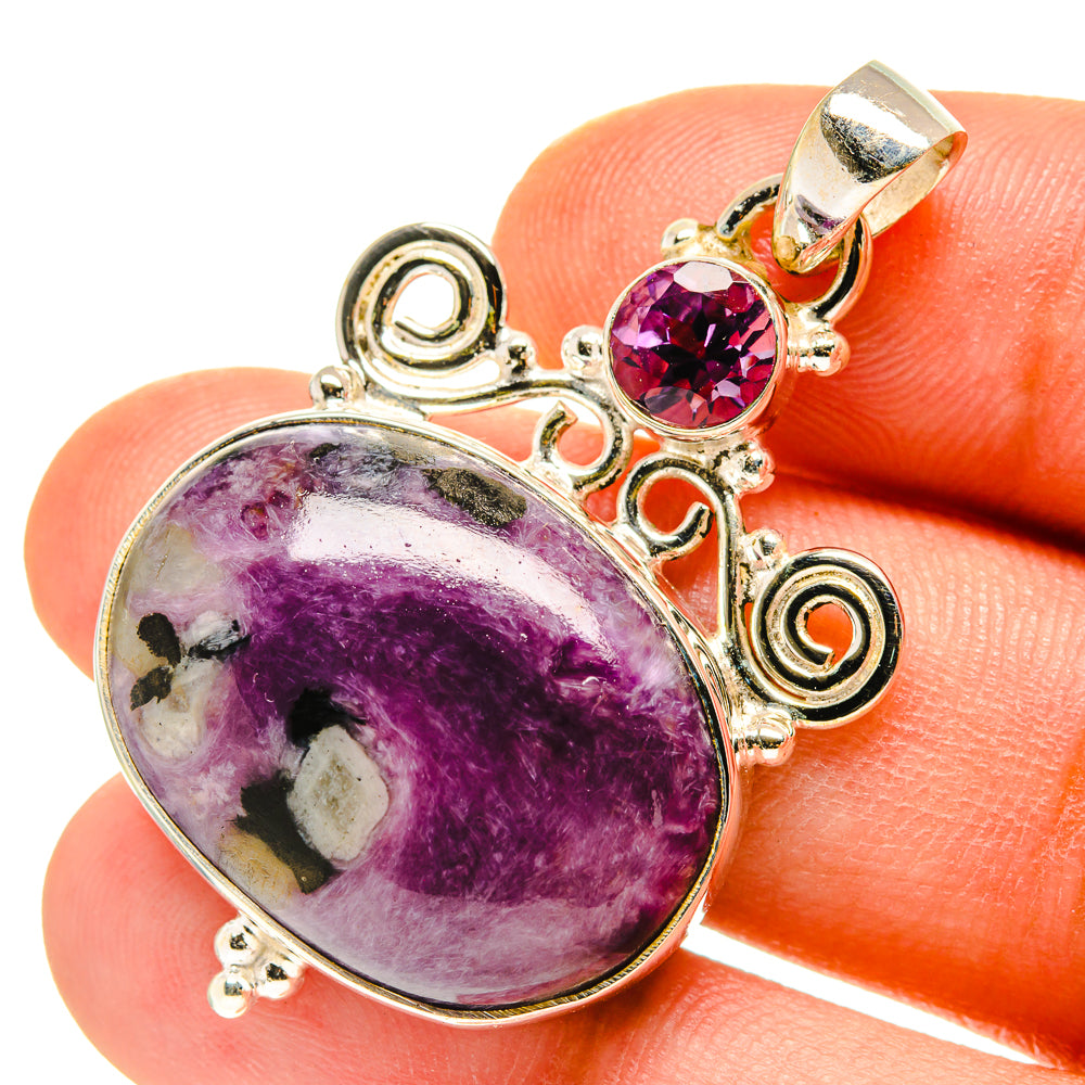 Tiffany Stone Pendants handcrafted by Anasilvercos - PD760057