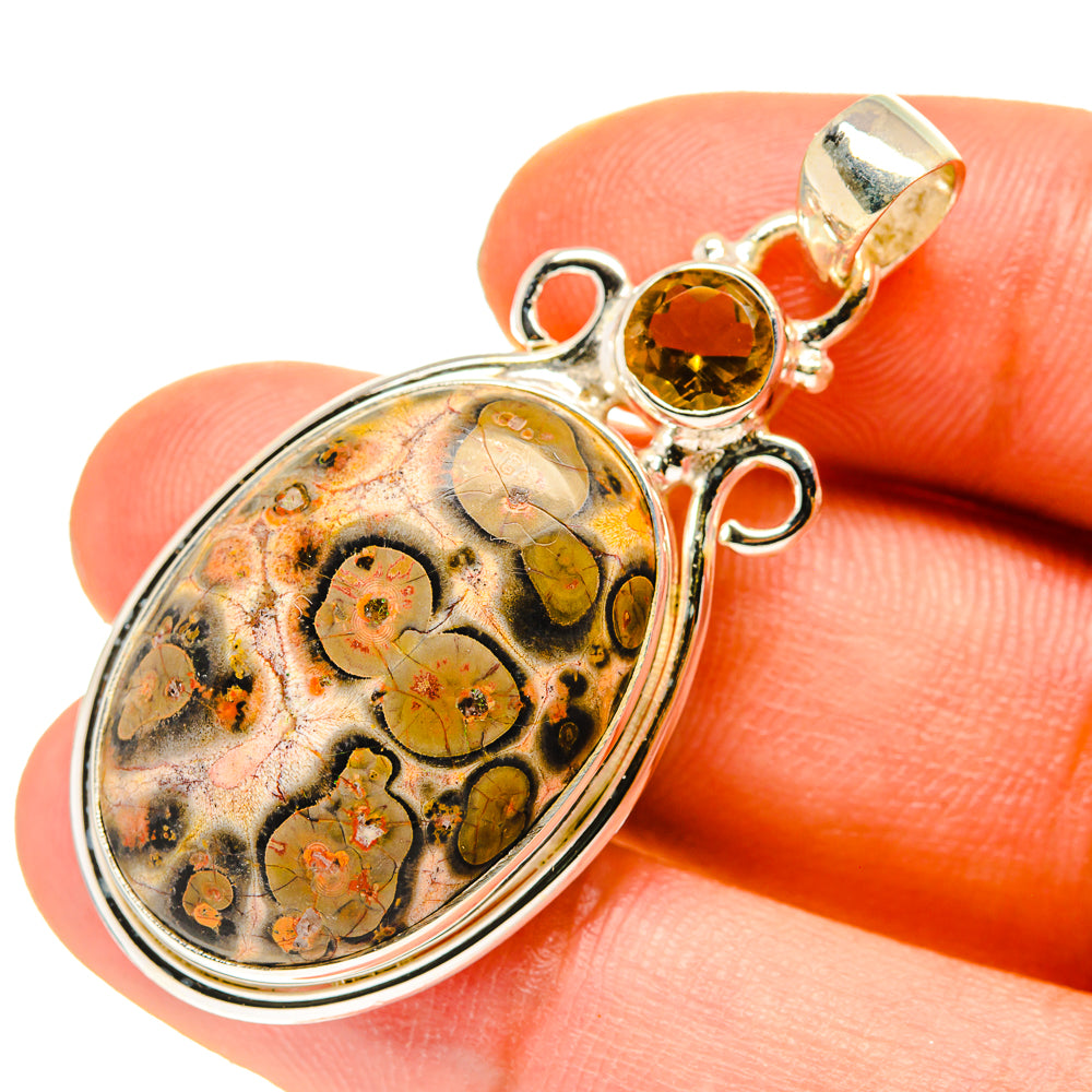 Poppy Jasper Pendants handcrafted by Anasilvercos - PD760060