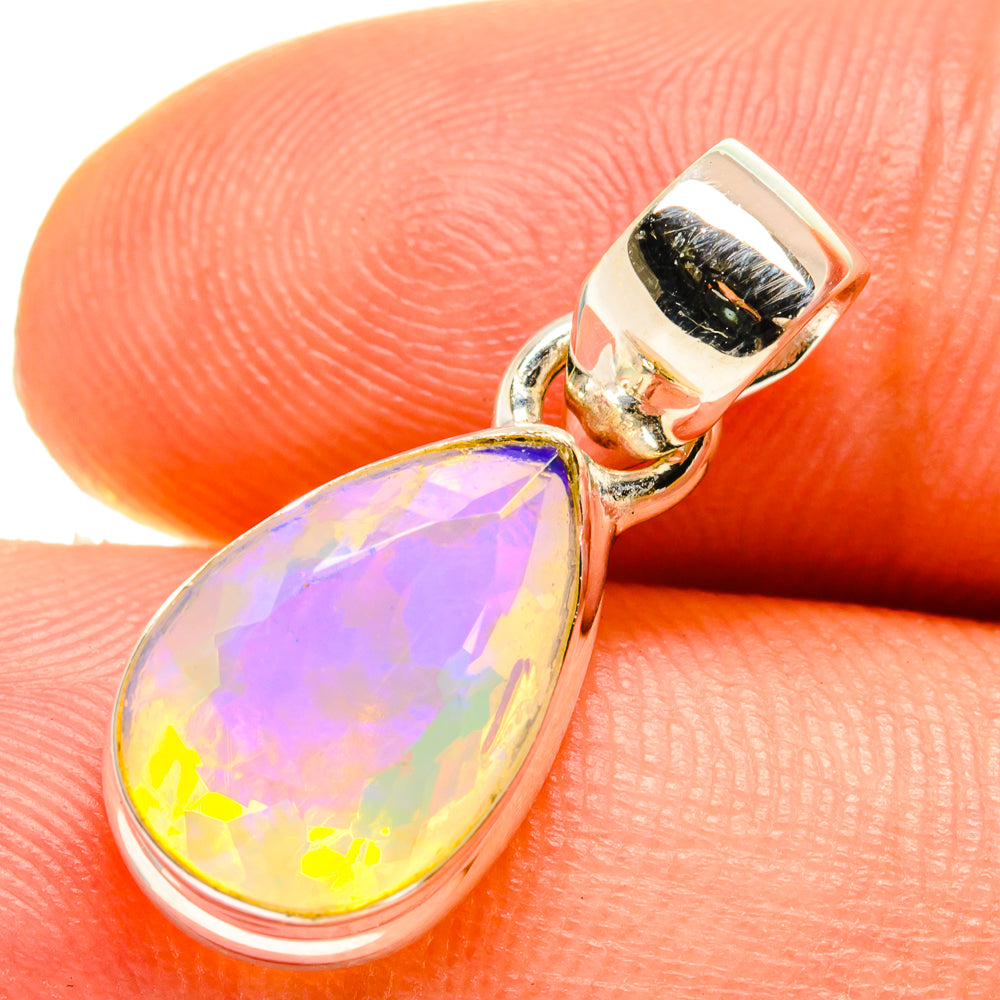 Ethiopian Opal Pendants handcrafted by Anasilvercos - PD760065