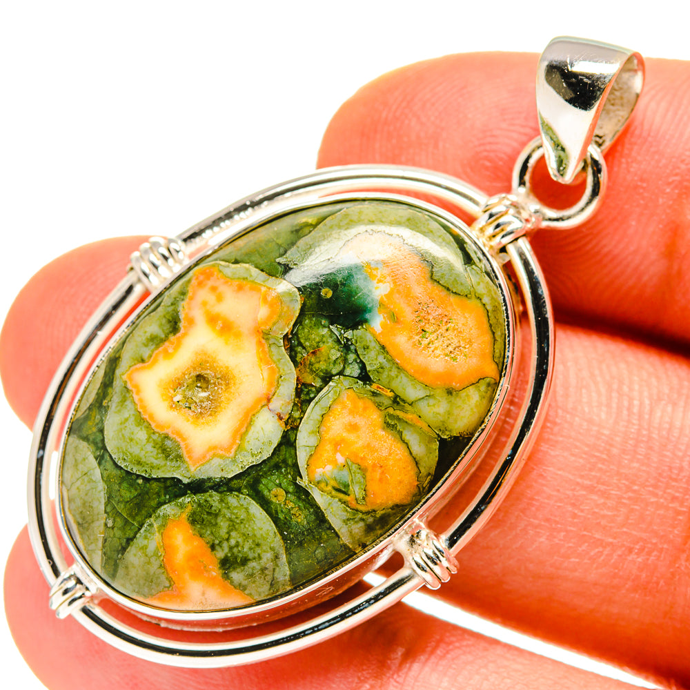 Rainforest Opal Pendants handcrafted by Anasilvercos - PD760069