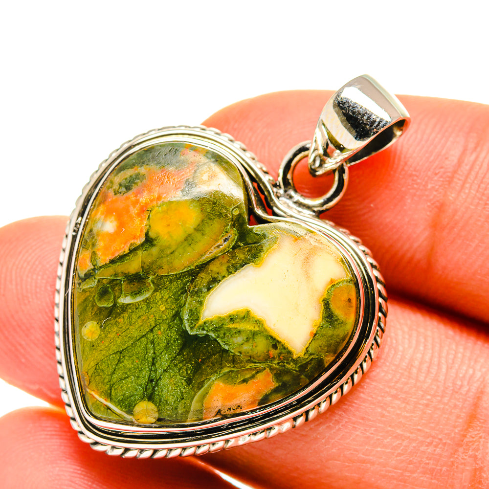 Rainforest Opal Pendants handcrafted by Anasilvercos - PD760070