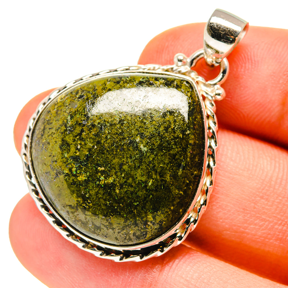Rainforest Jasper Pendants handcrafted by Anasilvercos - PD760072