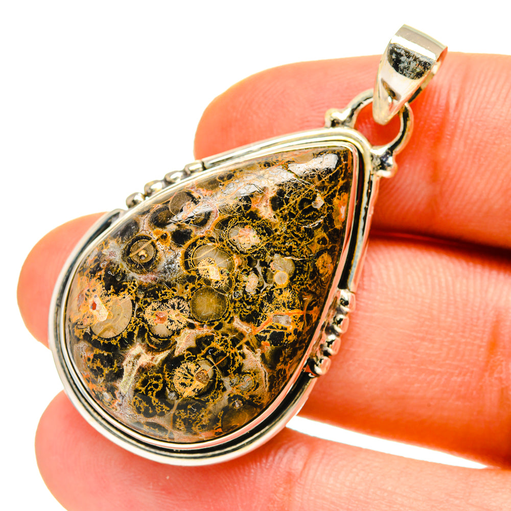 Poppy Jasper Pendants handcrafted by Anasilvercos - PD760081