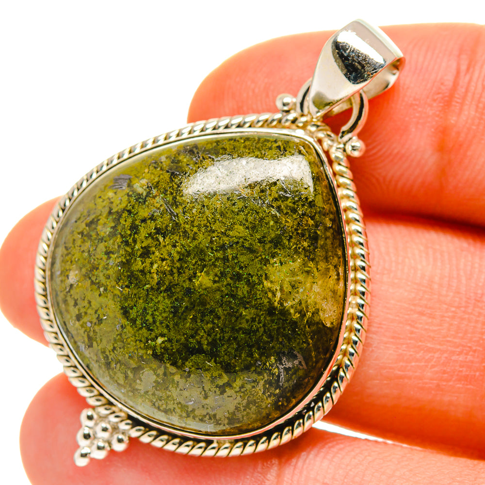 Rainforest Jasper Pendants handcrafted by Anasilvercos - PD760099