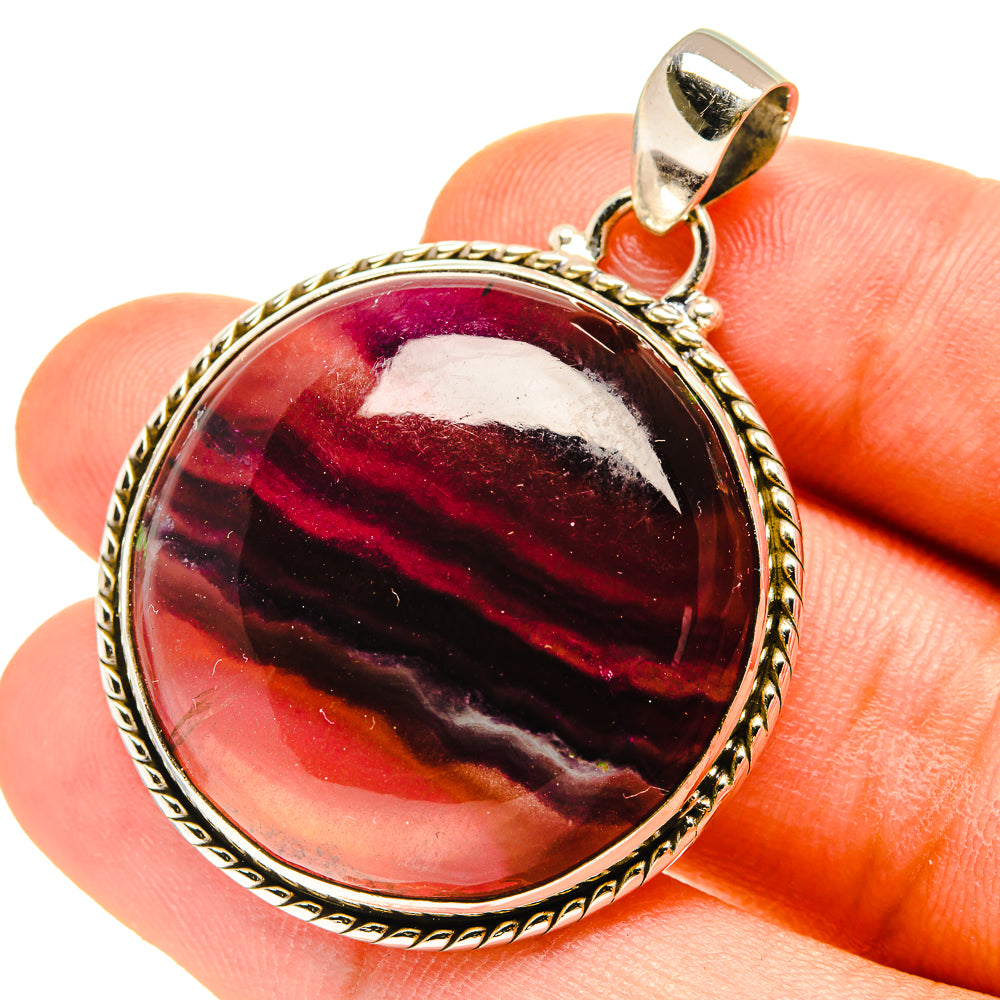 Fluorite Pendants handcrafted by Anasilvercos - PD760114