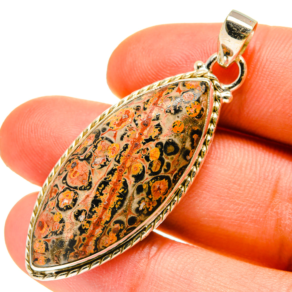 Poppy Jasper Pendants handcrafted by Anasilvercos - PD760129