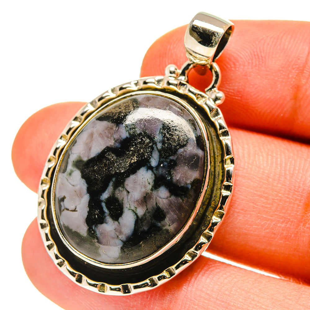 Gabbro Stone Pendants handcrafted by Anasilvercos - PD760132