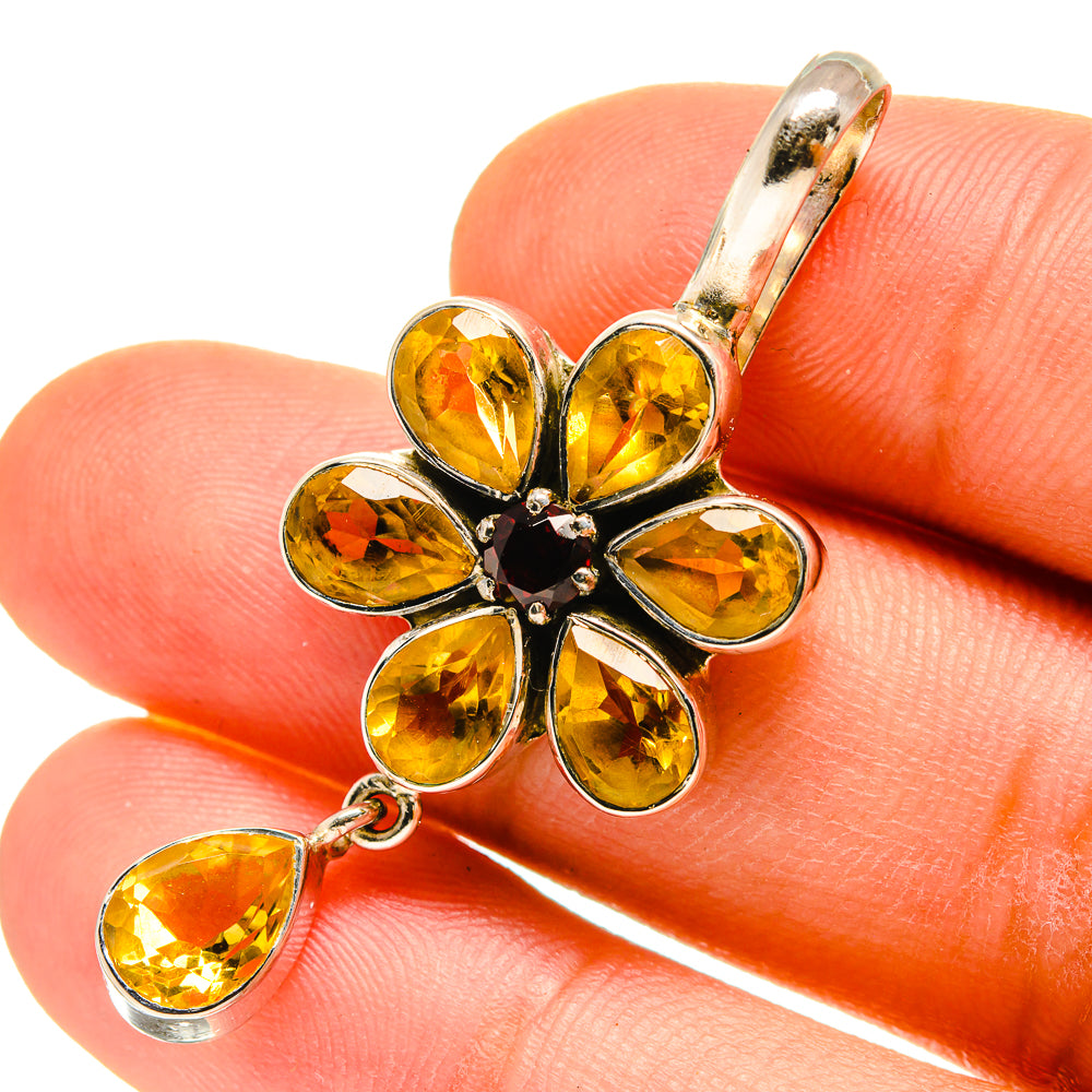 Citrine Pendants handcrafted by Anasilvercos - PD760136