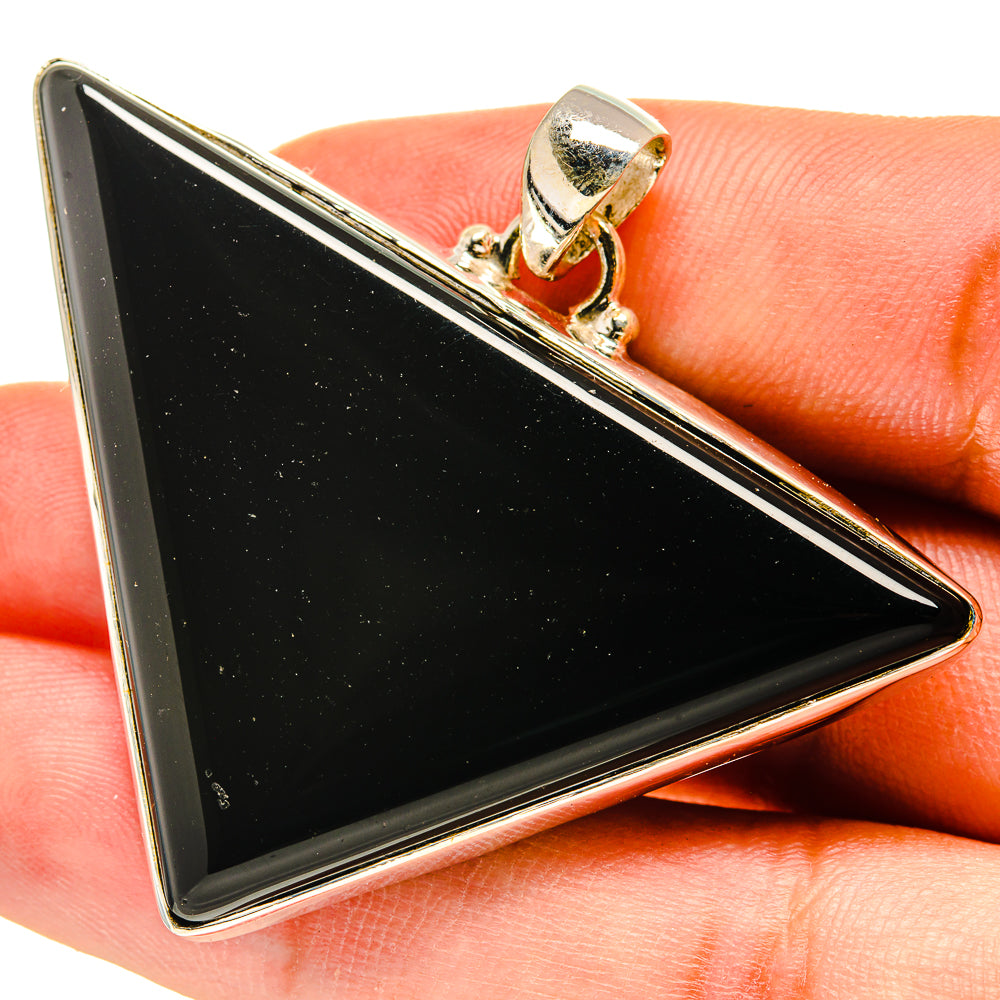 Black Onyx Pendants handcrafted by Anasilvercos - PD760141