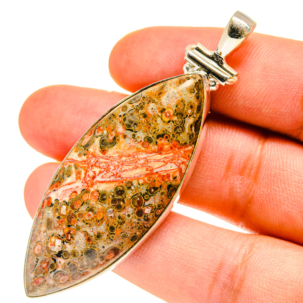 Poppy Jasper Pendants handcrafted by Anasilvercos - PD760144