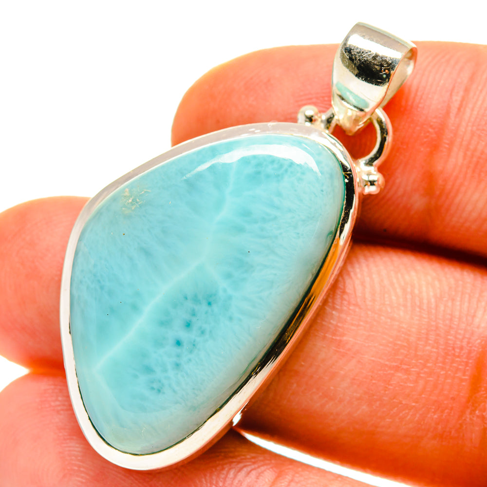 Larimar Pendants handcrafted by Anasilvercos - PD760149