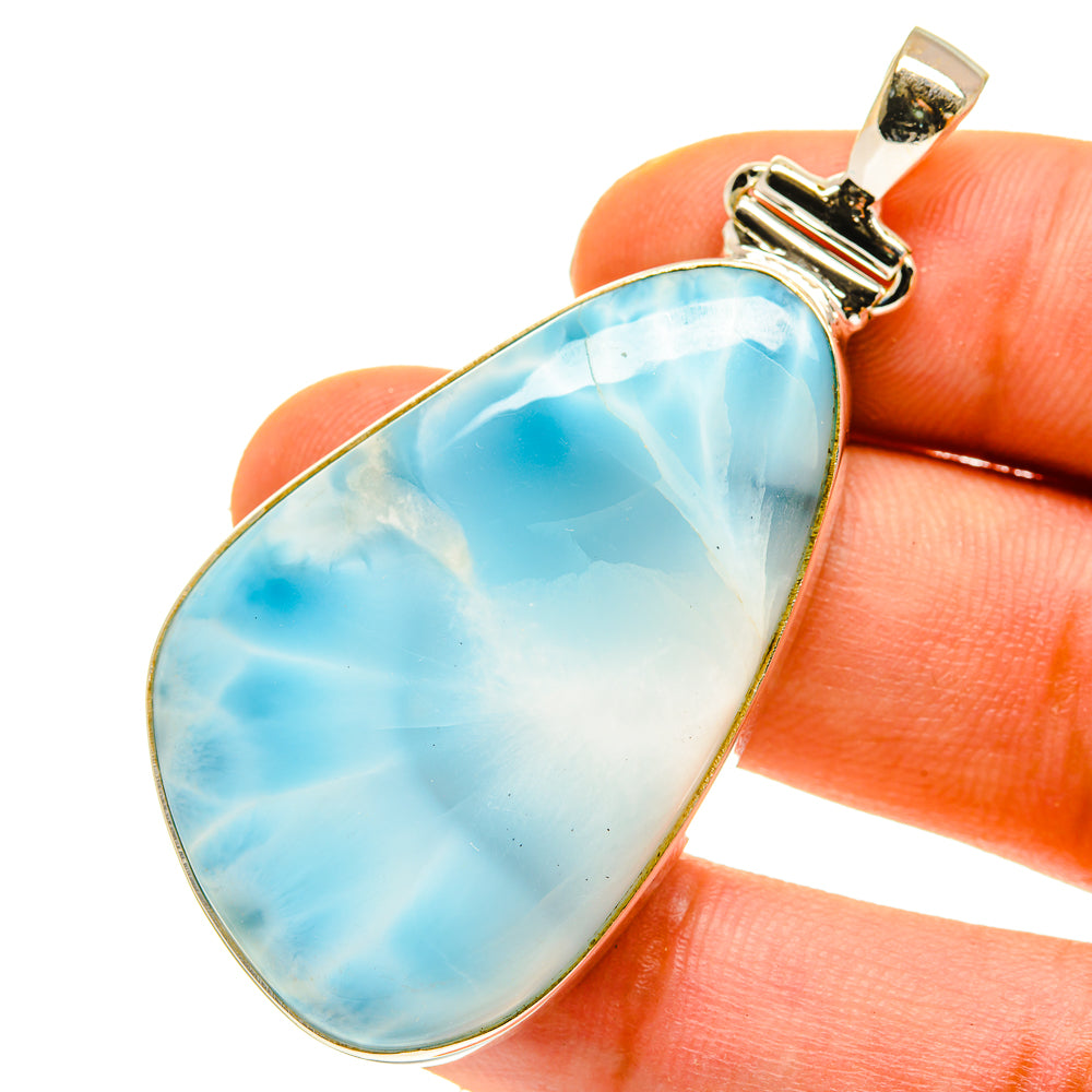 Larimar Pendants handcrafted by Anasilvercos - PD760180