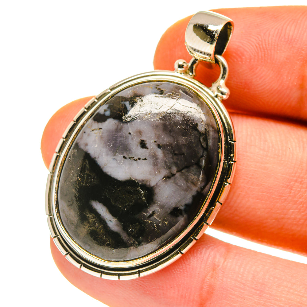 Gabbro Stone Pendants handcrafted by Anasilvercos - PD760187