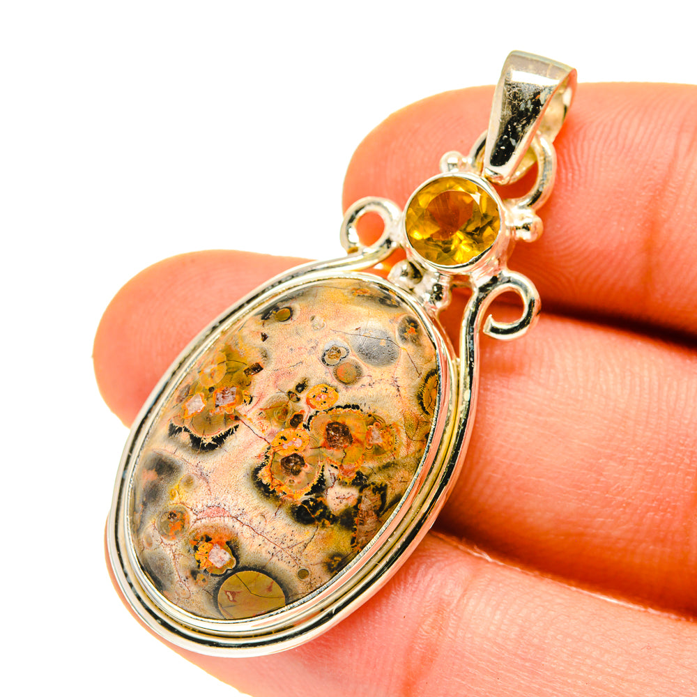 Poppy Jasper Pendants handcrafted by Anasilvercos - PD760193