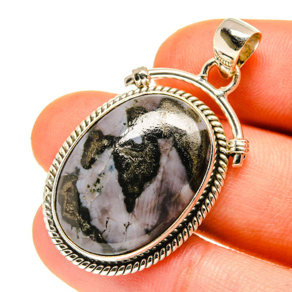 Gabbro Stone Pendants handcrafted by Anasilvercos - PD760195