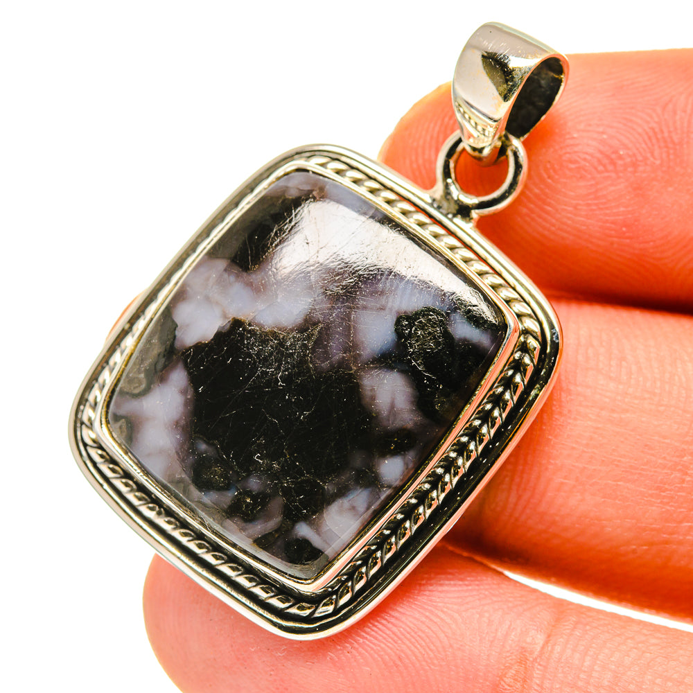 Gabbro Stone Pendants handcrafted by Anasilvercos - PD760210