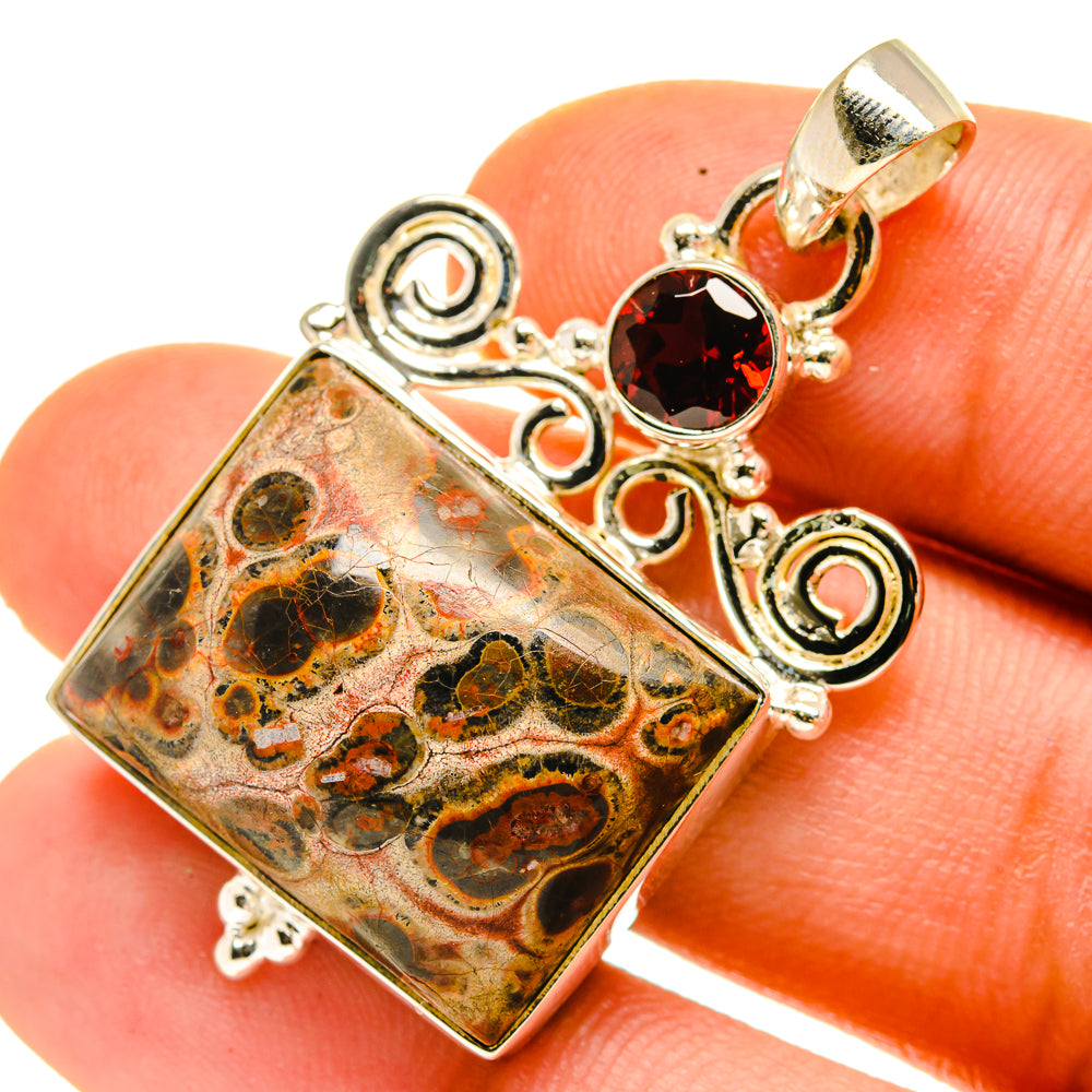 Poppy Jasper Pendants handcrafted by Anasilvercos - PD760212