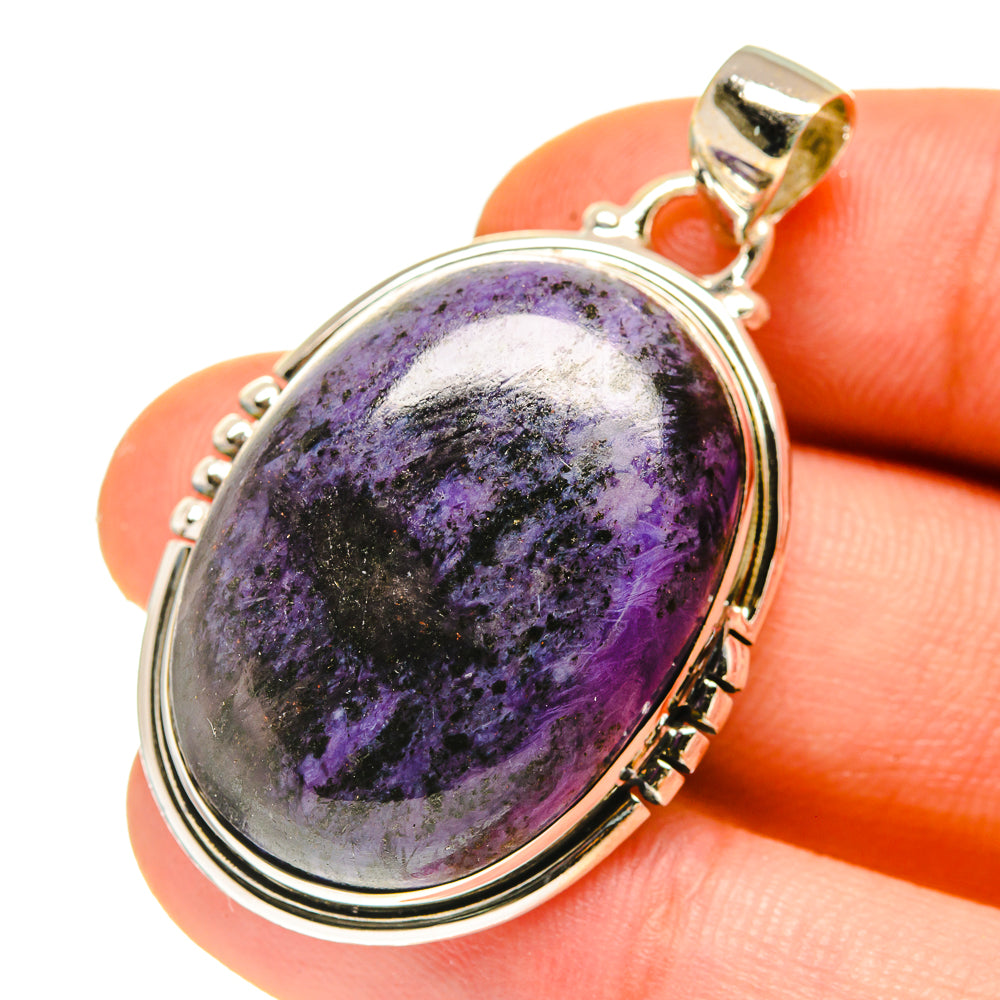 Charoite Pendants handcrafted by Anasilvercos - PD760223