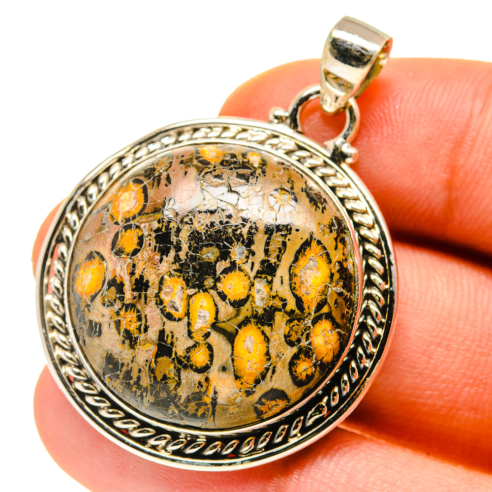 Poppy Jasper Pendants handcrafted by Anasilvercos - PD760230