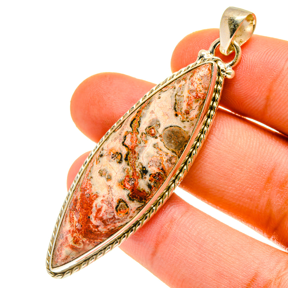 Poppy Jasper Pendants handcrafted by Anasilvercos - PD760244