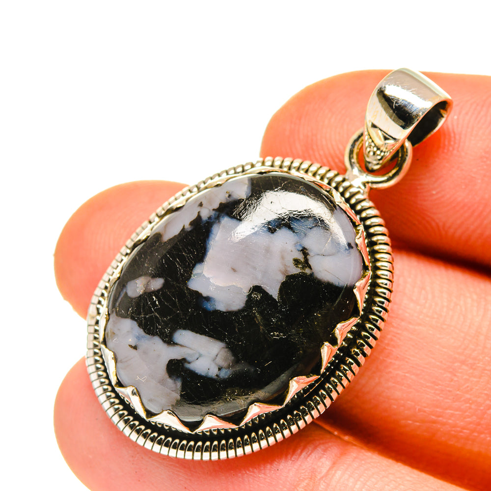 Gabbro Stone Pendants handcrafted by Anasilvercos - PD760262