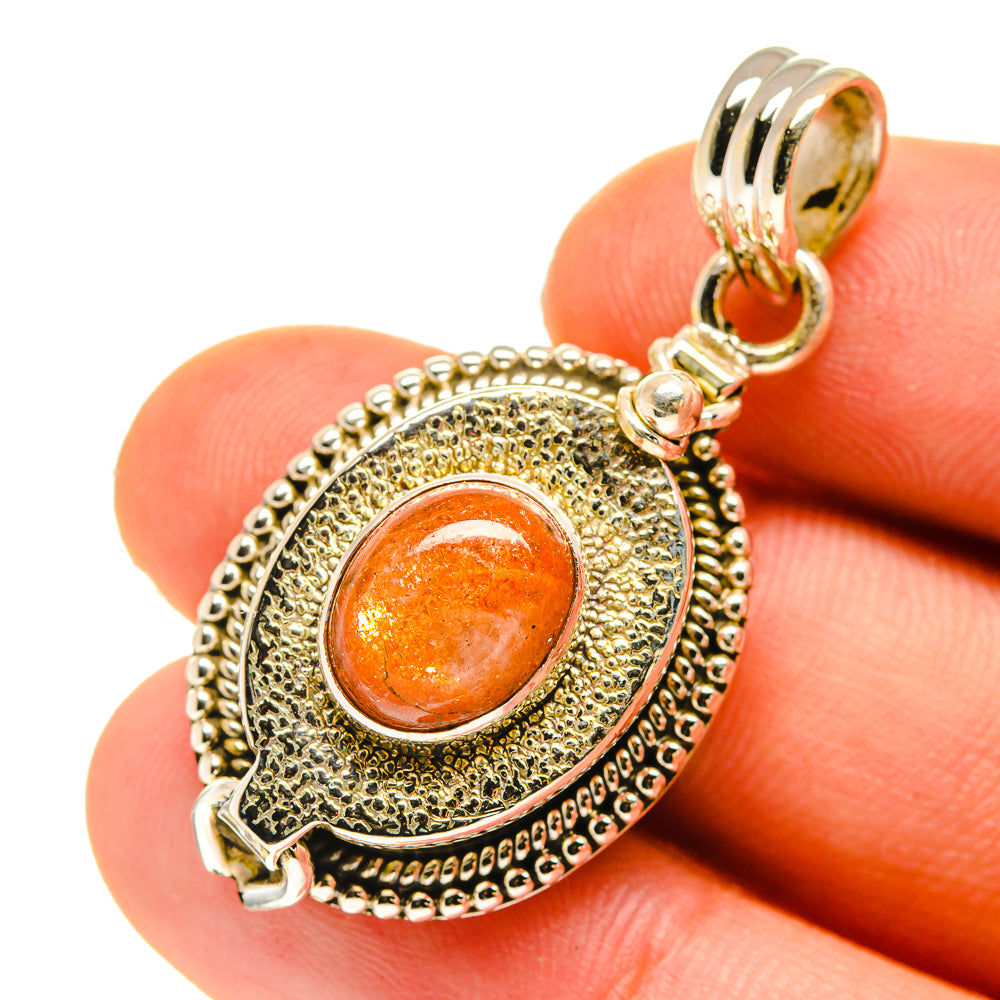 Sunstone Pendants handcrafted by Anasilvercos - PD760263