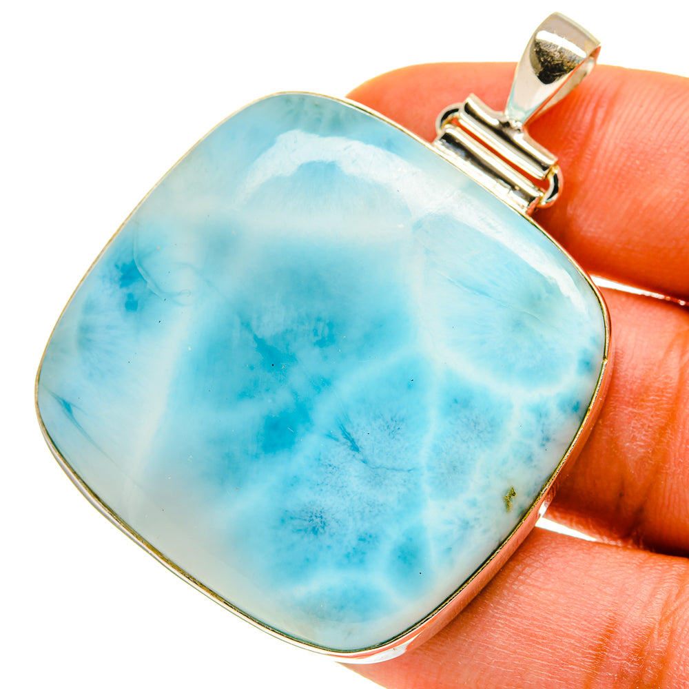 Larimar Pendants handcrafted by Anasilvercos - PD760276