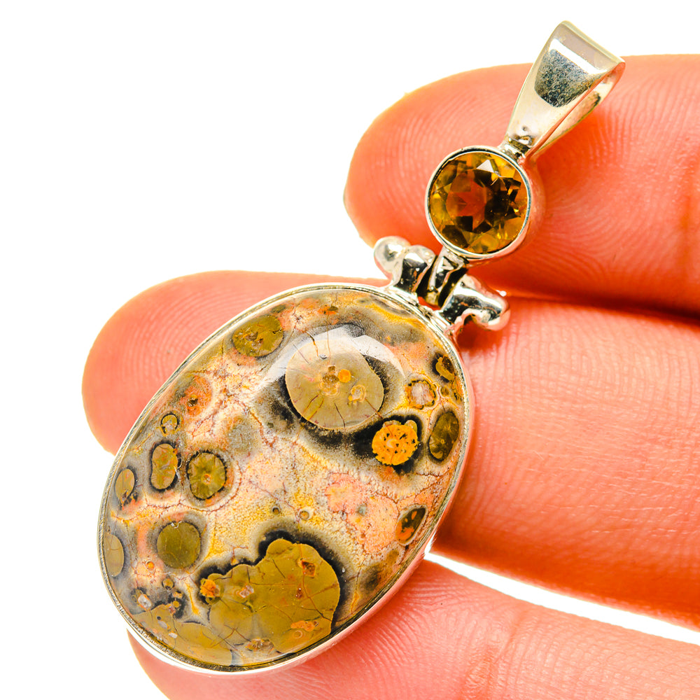 Poppy Jasper Pendants handcrafted by Anasilvercos - PD760284