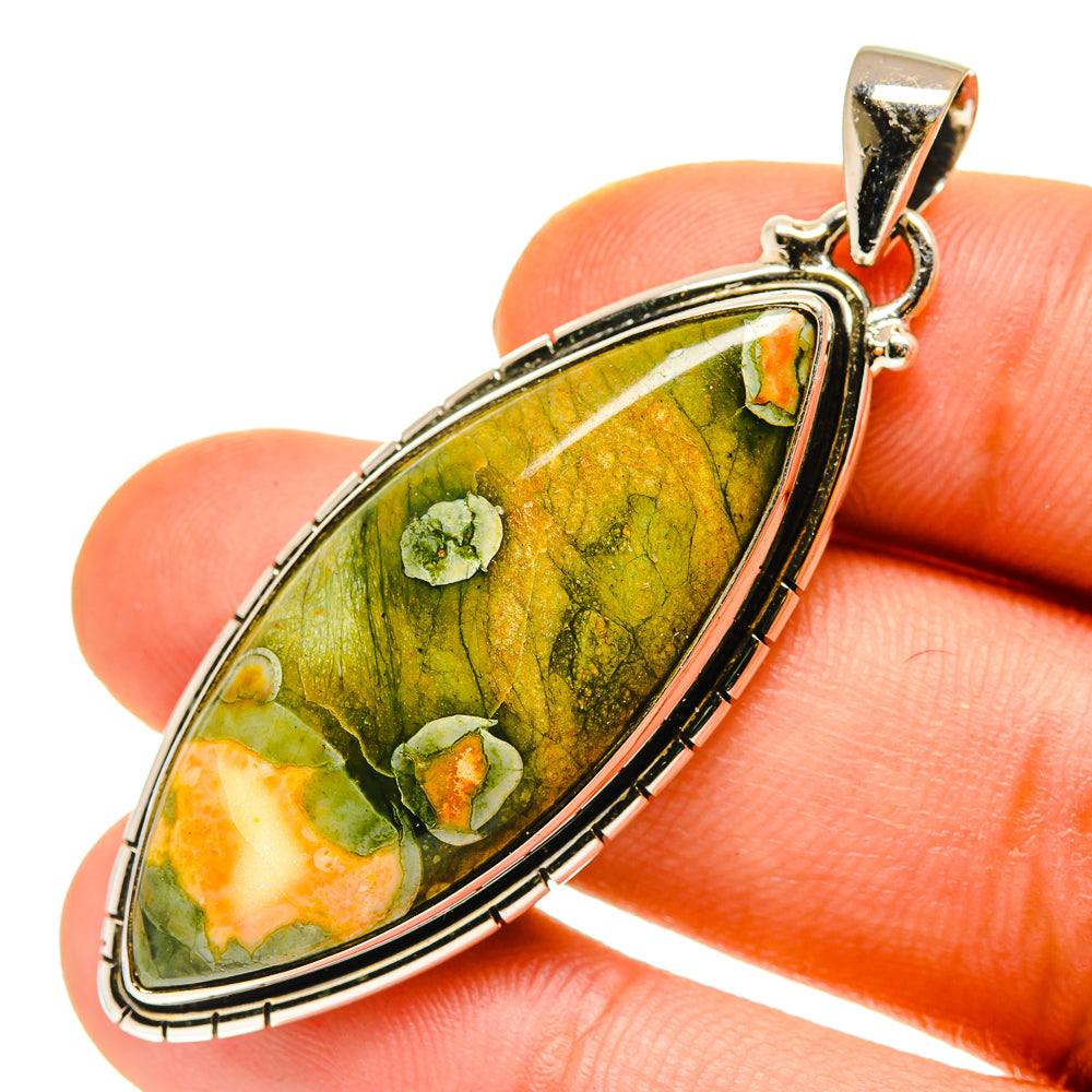Rainforest Opal Pendants handcrafted by Anasilvercos - PD760323