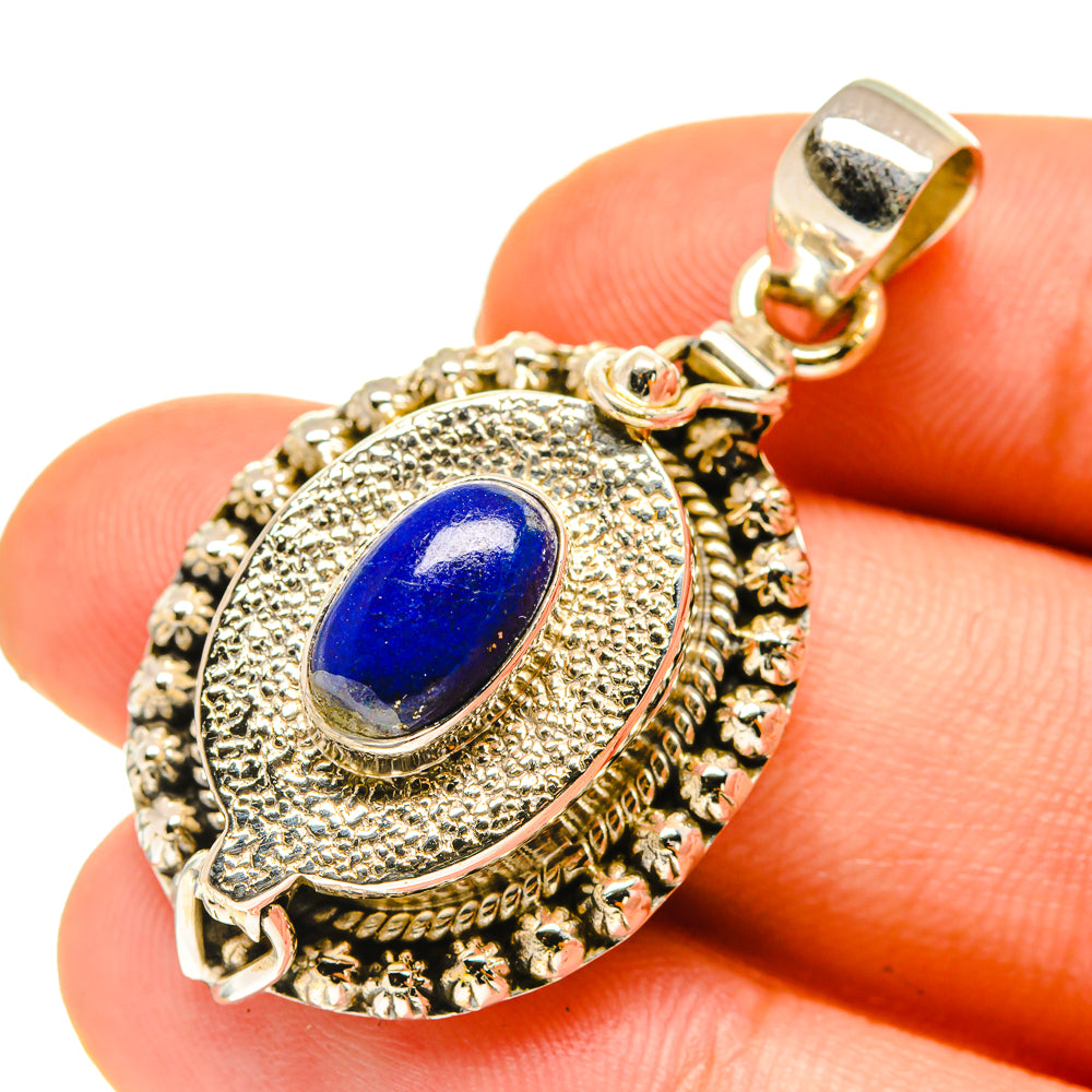 Lapis Lazuli Pendants handcrafted by Anasilvercos - PD760339
