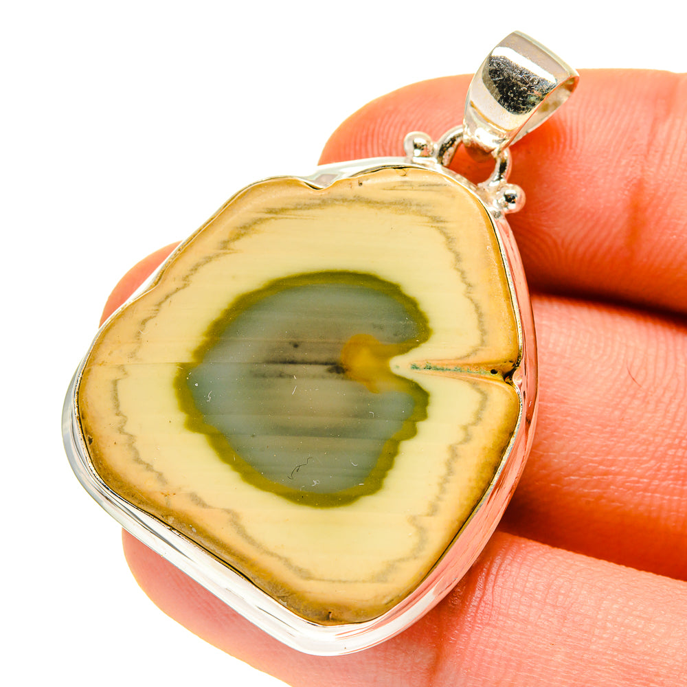 Willow Creek Jasper Pendants handcrafted by Anasilvercos - PD760348