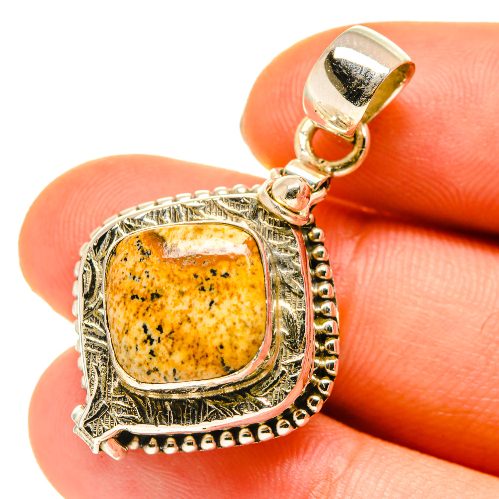 Picture Jasper Pendants handcrafted by Anasilvercos - PD760359