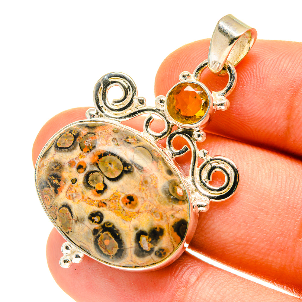 Poppy Jasper Pendants handcrafted by Anasilvercos - PD760376