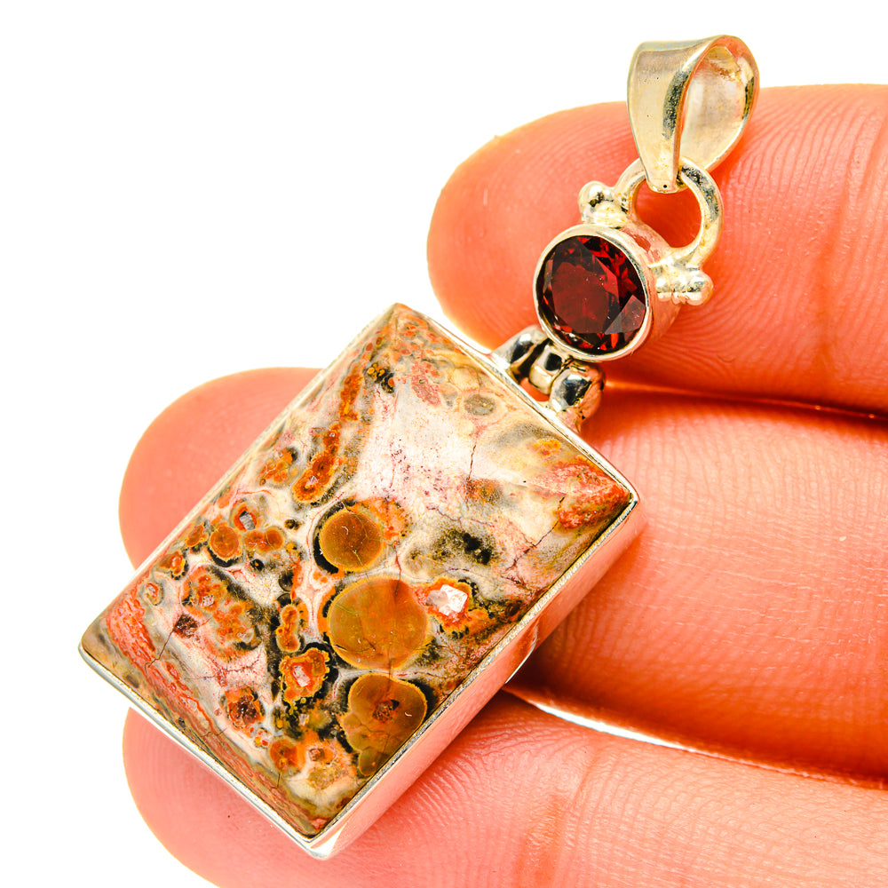 Poppy Jasper Pendants handcrafted by Anasilvercos - PD760387