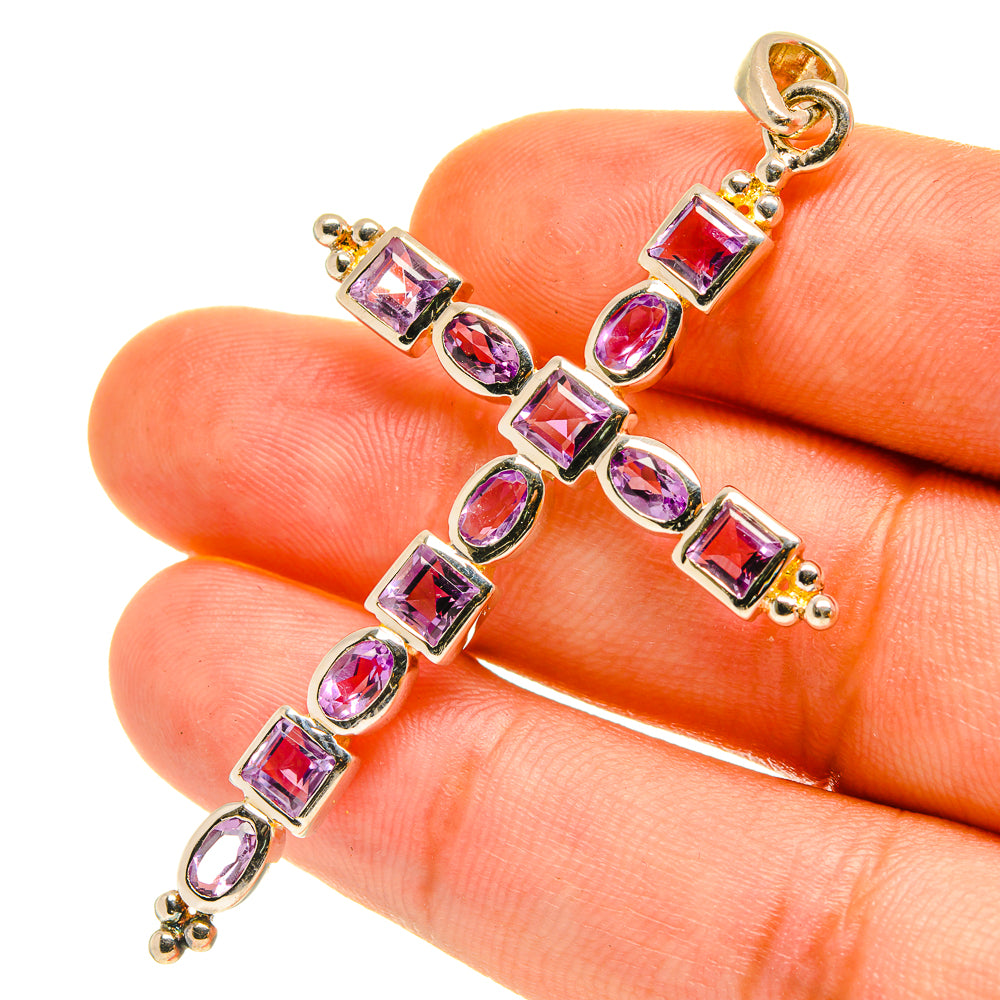 Amethyst Pendants handcrafted by Anasilvercos - PD760398