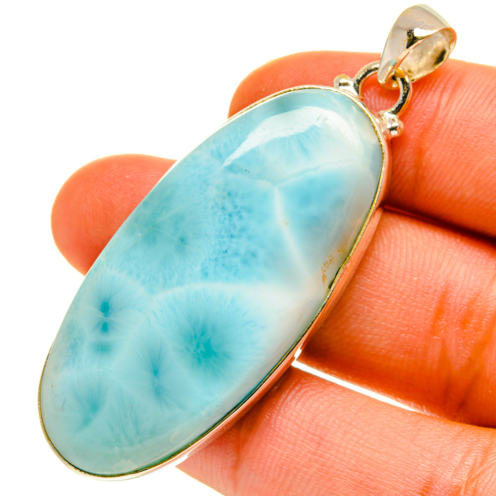 Larimar Pendants handcrafted by Anasilvercos - PD760401