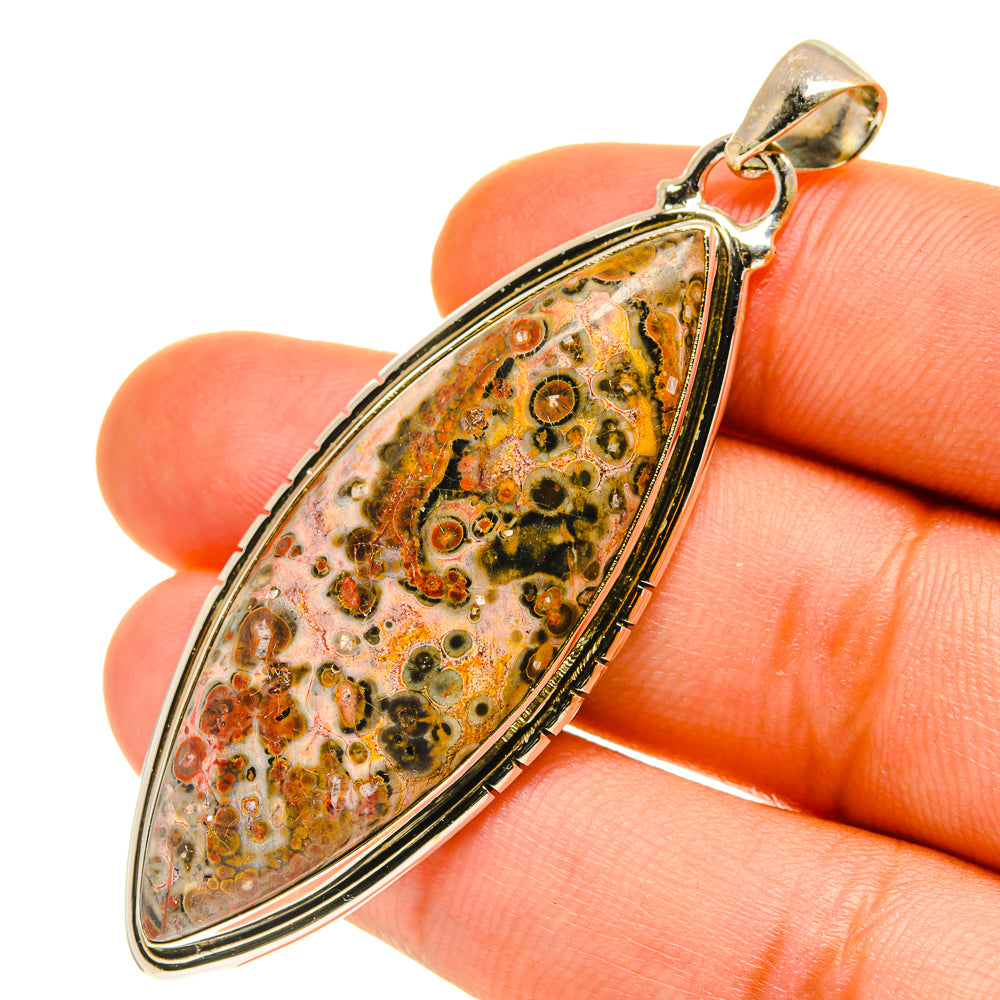 Ocean Jasper Pendants handcrafted by Anasilvercos - PD760405