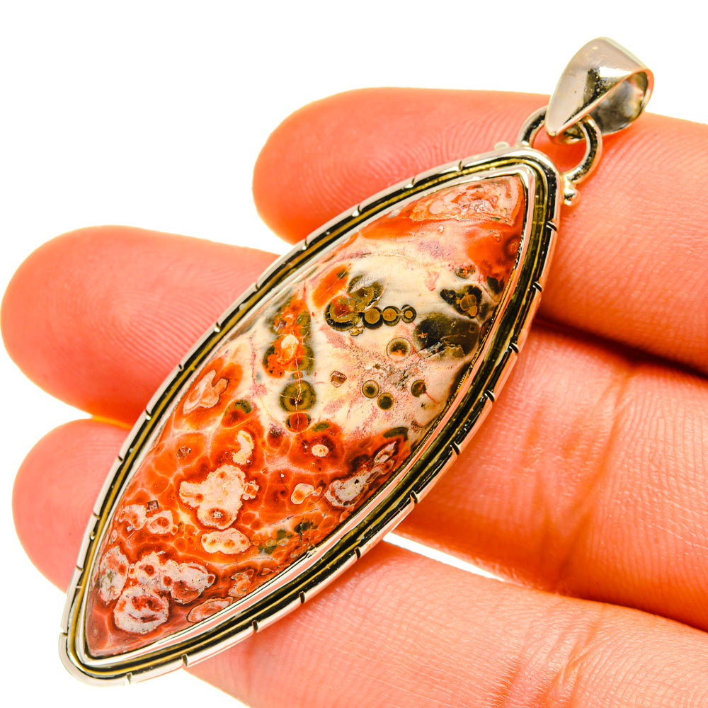Ocean Jasper Pendants handcrafted by Anasilvercos - PD760406