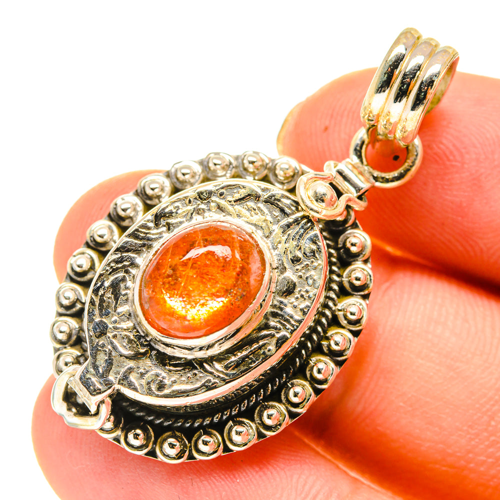 Sunstone Pendants handcrafted by Anasilvercos - PD760419