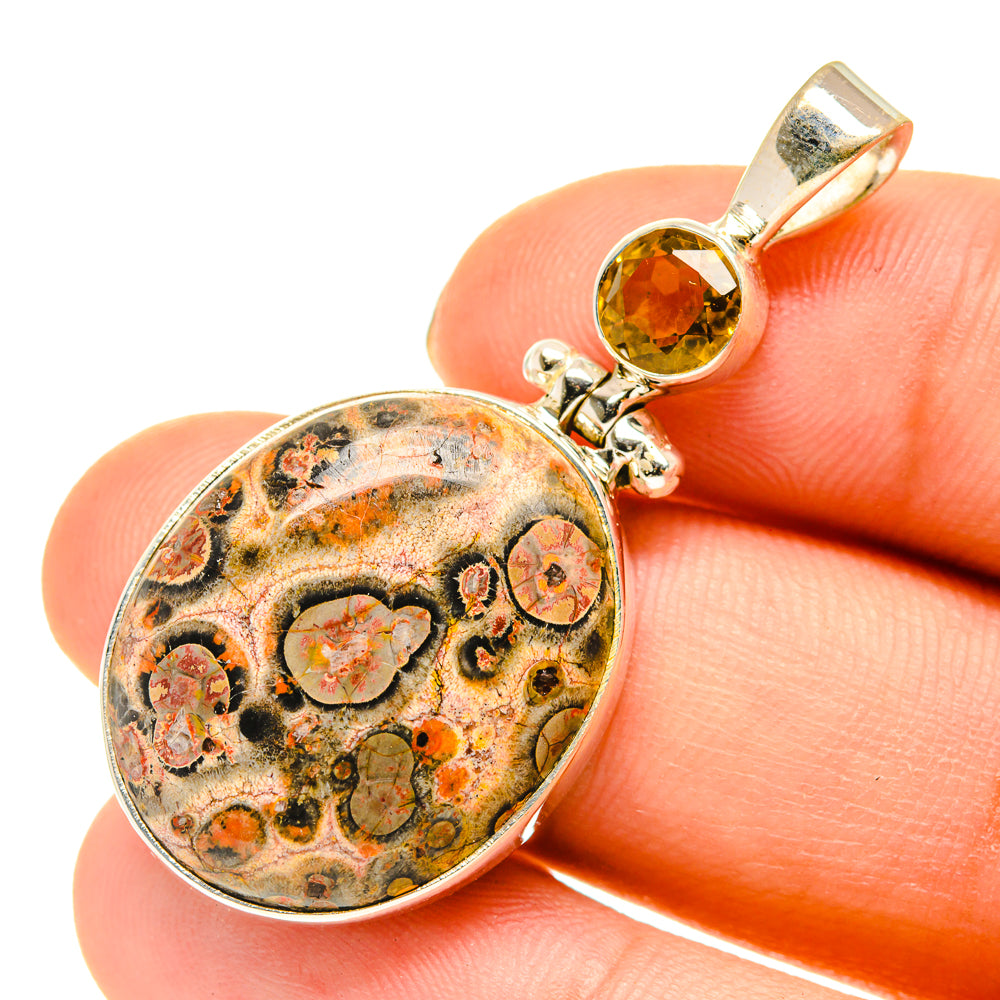 Poppy Jasper Pendants handcrafted by Anasilvercos - PD760444