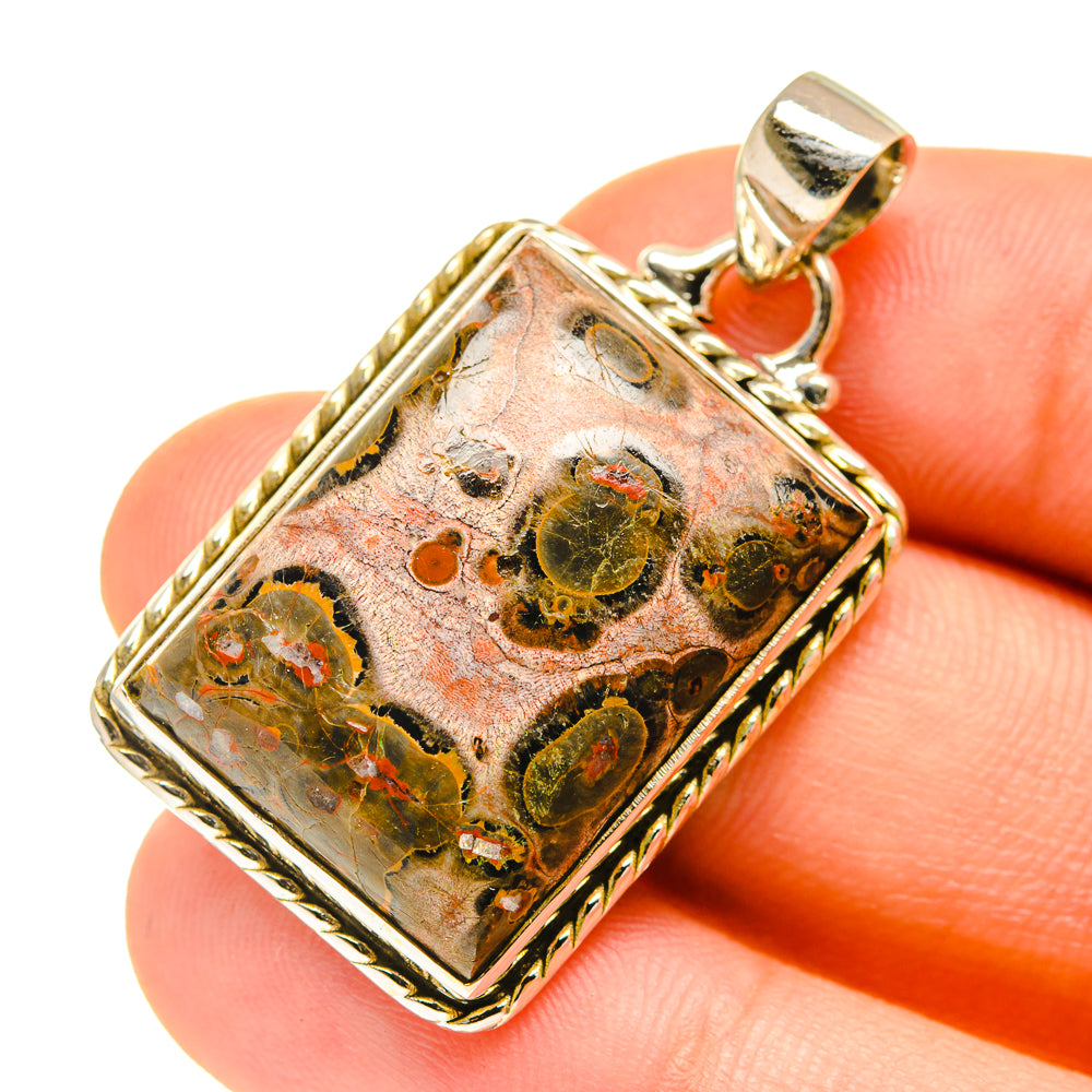 Poppy Jasper Pendants handcrafted by Anasilvercos - PD760450